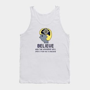 Believe - Law Of Attraction Tank Top